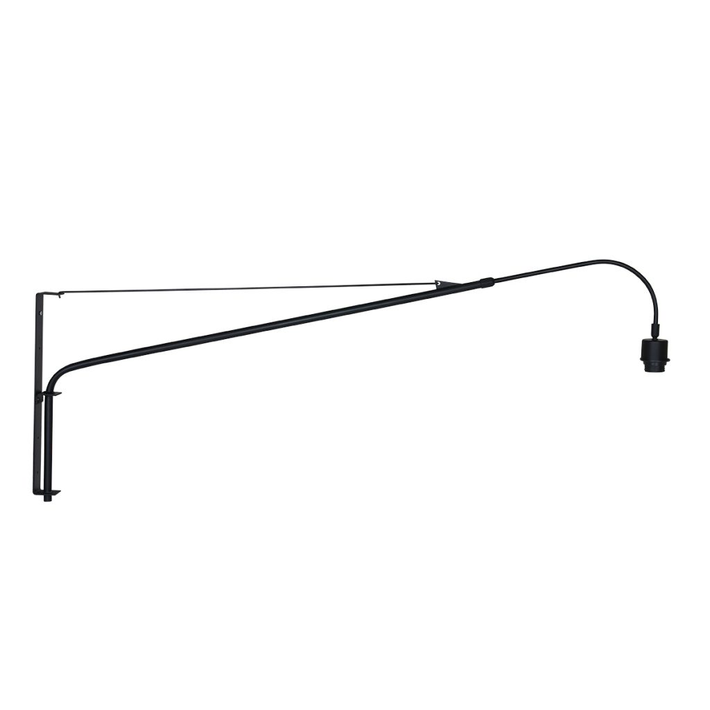 Steinhauer Gramineus wandlamp zwenkarm 130cm lang E27 zonder