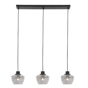 Mexlite Noirver hanglamp – In hoogte verstelbaar – E27 (grote fitting) – Zwart