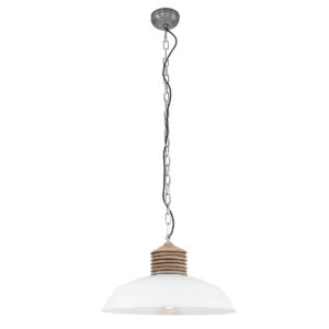 Mexlite Samso hanglamp – ø 50 cm – E27 (grote fitting) – Hout