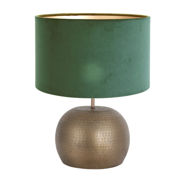 Steinhauer Brass tafellamp – ø 40 cm – Niet verstelbaar – E27 (grote fitting) – Brons