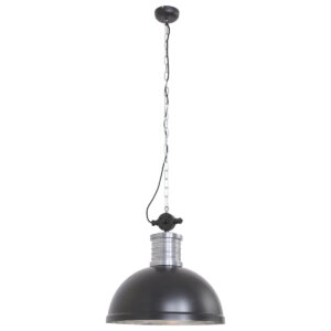 Steinhauer Brooklyn hanglamp – ø 50 cm – E27 (grote fitting) – Zwart