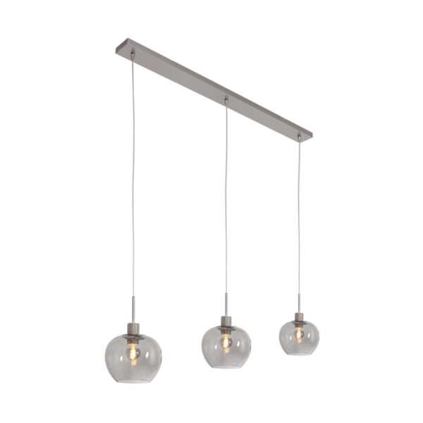 Steinhauer Lotus hanglamp – E14 (kleine fitting) – Transparant