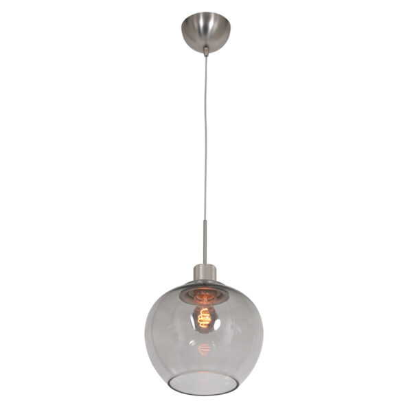 Steinhauer Lotus hanglamp – ø 25 cm – E27 (grote fitting) – Transparant