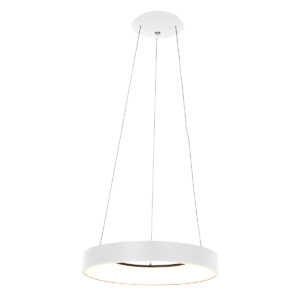 Steinhauer Ringlede hanglamp – In hoogte verstelbaar – Ingebouwd (LED) – Wit