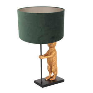 Anne Light & Home Animaux tafellamp – ø 30 cm – Niet verstelbaar – E27 (grote fitting) – Zwart
