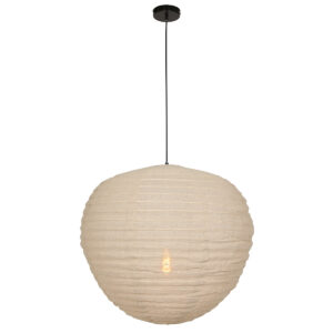 Anne Light & Home Bangalore hanglamp – ø 70 cm – E27 (grote fitting) – Beige