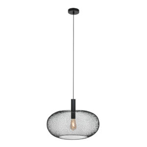 Anne Light & Home Cloud hanglamp – ø 50 cm – E27 (grote fitting) – Zwart