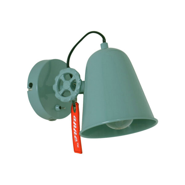 Anne Light & Home Dolphin wandlamp – E27 (grote fitting) – Groen