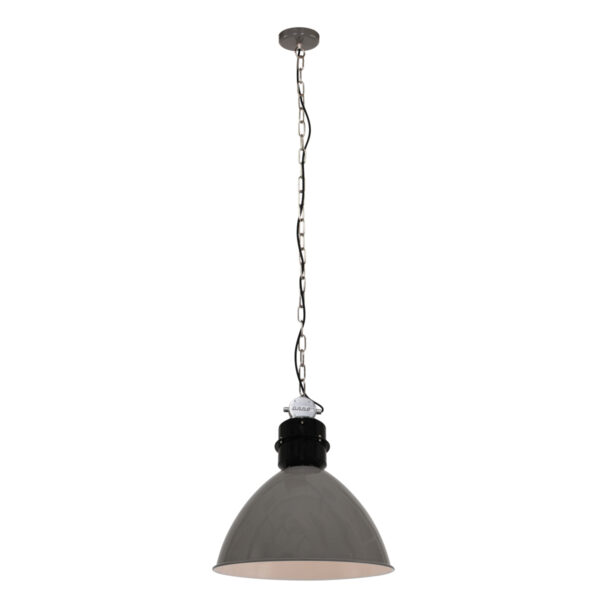 Anne Light & Home Frisk hanglamp – ø 50 cm – E27 (grote fitting) – Grijs