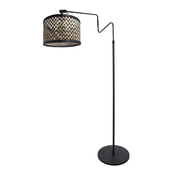 Anne Light & Home Linstrom vloerlamp – ø 95 cm – E27 (grote fitting) – Zwart