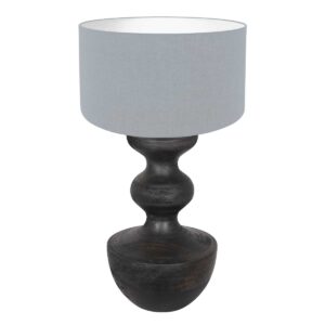 Anne Light & Home Lyons tafellamp – Niet verstelbaar – E27 (grote fitting) – Zwart