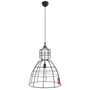 Anne Light & Home Markiii hanglamp – ø 48 cm – E27 (grote fitting) – Zwart