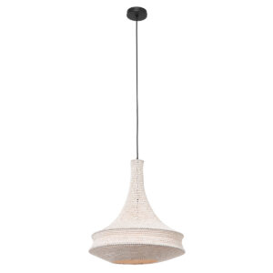 Anne Light & Home Marrakesch hanglamp – ø 50 cm – In hoogte verstelbaar – E27 (grote fitting) – Wit