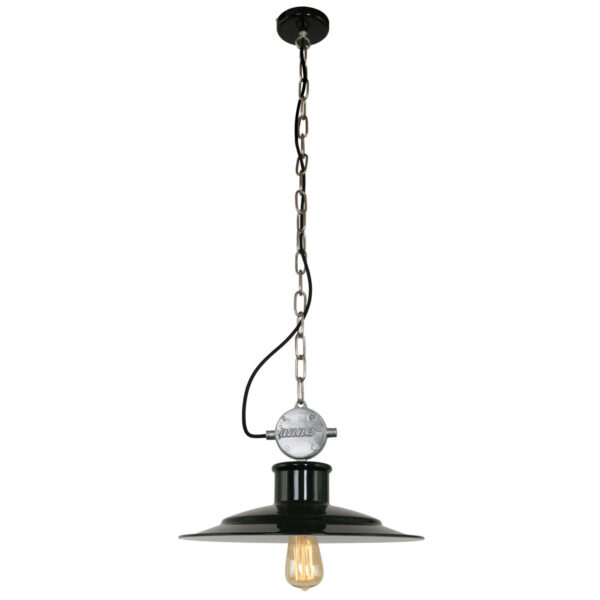 Anne Light & Home Millstone hanglamp – ø 40 cm – E27 (grote fitting) – Zwart