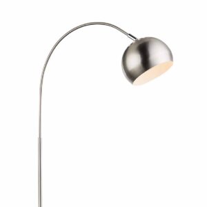 Globo Benno vloerlamp – E27 (grote fitting) – Chroom