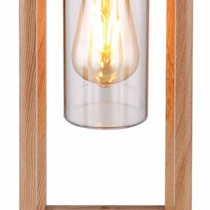 Globo Candela vloerlamp – LED + E27 – Naturel