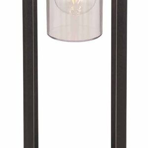 Globo Candela vloerlamp – LED + E27 – Zwart