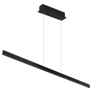 Globo Dentsy hanglamp – Ingebouwd (LED) – Zwart