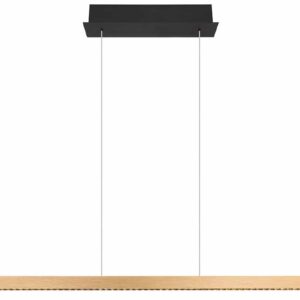 Globo Dentsy hanglamp – Ingebouwd (LED) – Zwart