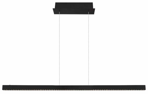 Globo Dentsy hanglamp – Ingebouwd (LED) – Zwart