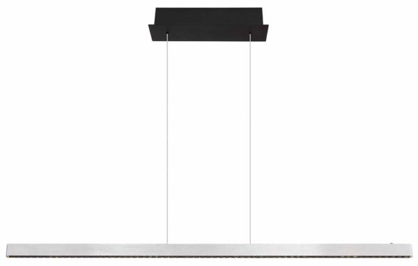 Globo Dentsy hanglamp – Ingebouwd (LED) – Zwart