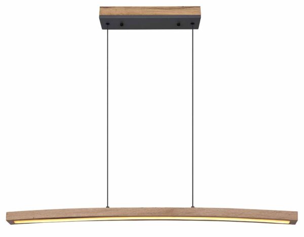 Globo Doro hanglamp – Ingebouwd (LED) – Grijs