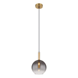 Globo Elisabeth hanglamp – ø 18 cm – G9 – Messing