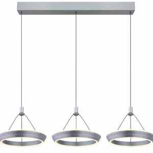 Globo Ferra hanglamp – Ingebouwd (LED) – Grijs