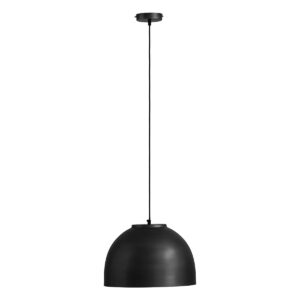 Globo Hermi hanglamp – ø 40 cm – E27 (grote fitting) – Zwart