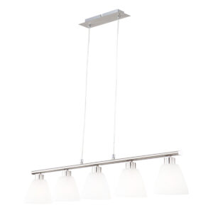 Globo Illimani hanglamp – E14 (kleine fitting) – Nikkel