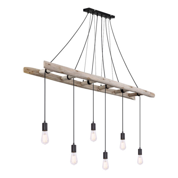 Globo Irmgard hanglamp – E27 (grote fitting) – Naturel