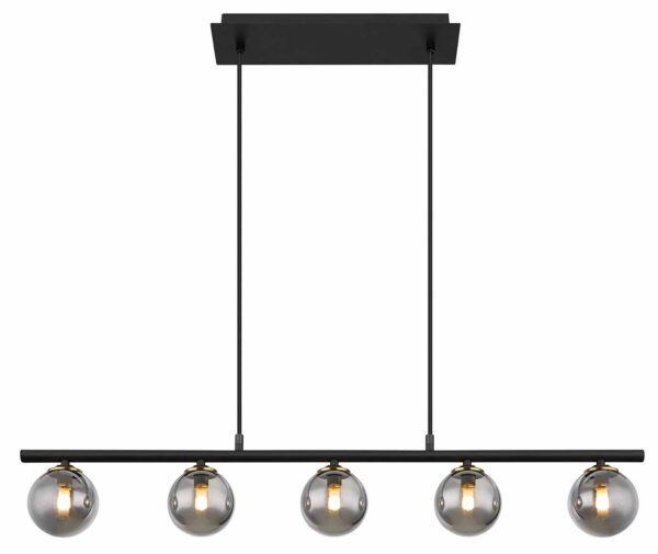 Globo Jorge hanglamp – G9 – Zwart