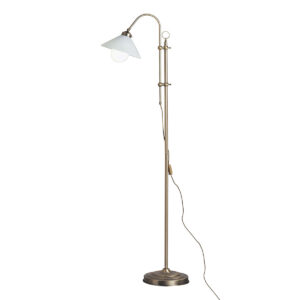 Globo Landlife vloerlamp – E27 (grote fitting) – Messing