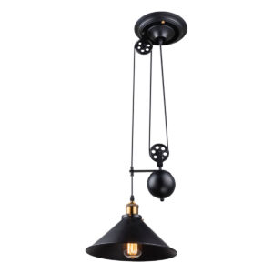 Globo Lenius hanglamp – ø 30 cm – E27 (grote fitting) – Koper