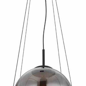 Globo Leona hanglamp – E27 (grote fitting) – Zwart