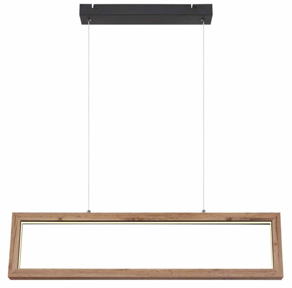 Globo Mandera hanglamp – Ingebouwd (LED) – Zwart