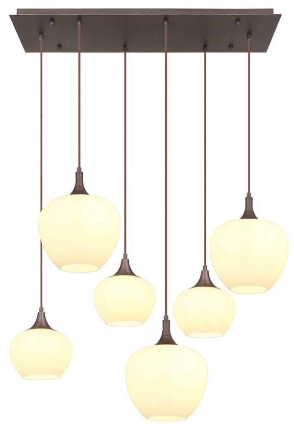 Globo Maxy hanglamp – E27 (grote fitting) – Bruin