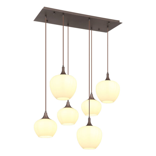 Globo Maxy hanglamp – E27 (grote fitting) – Bruin