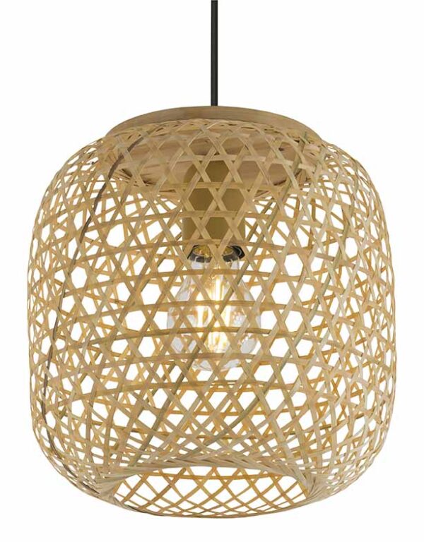 Globo Mirena hanglamp – ø 23 cm – E27 (grote fitting) – Naturel