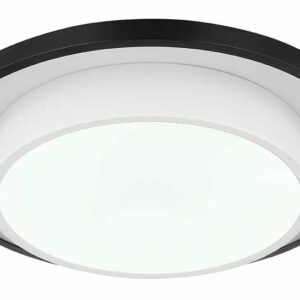 5 cm – Ingebouwd (LED) – Zwart