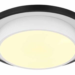 5 cm – Ingebouwd (LED) – Zwart