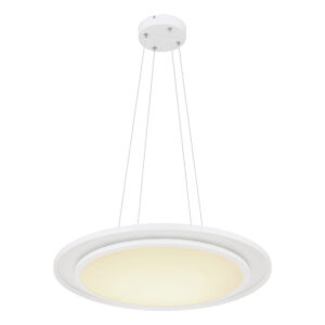 Globo Murphy hanglamp – ø 60 cm – Ingebouwd (LED) – Wit