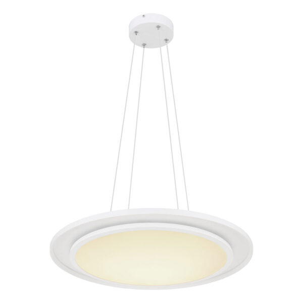 Globo Murphy hanglamp – ø 60 cm – Ingebouwd (LED) – Wit