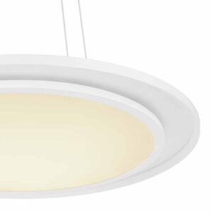 Globo Murphy hanglamp – ø 60 cm – Ingebouwd (LED) – Wit