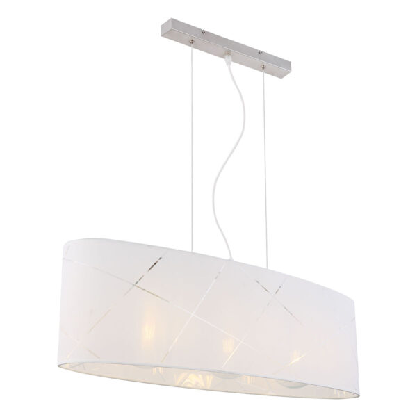 Globo Nemmo hanglamp – E27 (grote fitting) – Nikkel