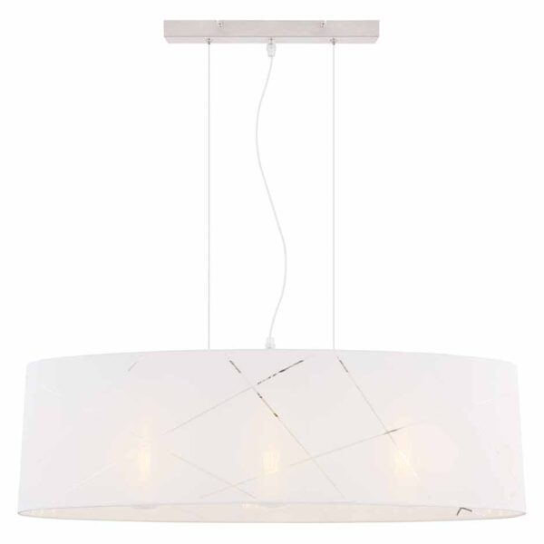 Globo Nemmo hanglamp – E27 (grote fitting) – Nikkel