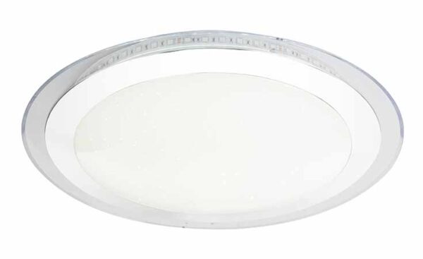 5 cm – Ingebouwd (LED) – Chroom