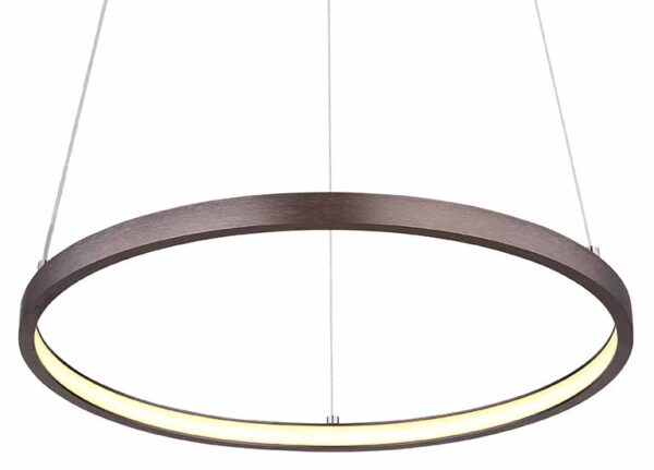 5 cm – Ingebouwd (LED) – Bruin