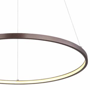 5 cm – Ingebouwd (LED) – Bruin