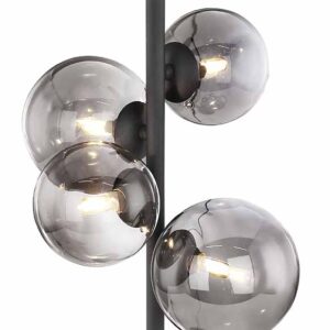 Globo Riha tafellamp – G9 – Zwart